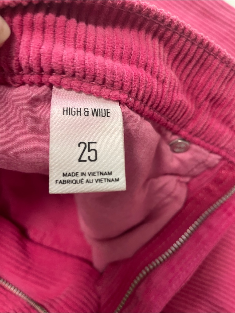 BDG Hot Pink Corduroy Pants - Picture 4 of 6